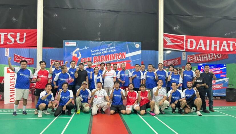 Foto bersama Fun Badminton Daihatsu X FORWOT 21 Januari 2026