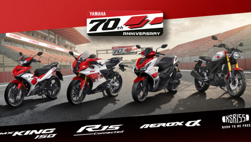 Yamaha Anniversary 70 Tahun, Livery Ikonik Edisi Spesial Resmi Mengaspal
